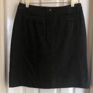 Liz Claiborne Black Mini Pencil Skirt